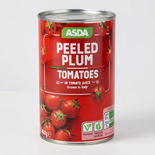 ASDA Peeled Plum Tomatoes in Tomato Juice 400g