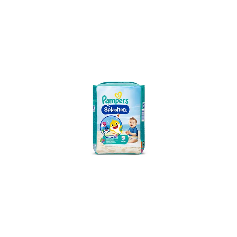 Pampers Splasher Baby Shark Size 4-5 Swim Nappies 11 Pack