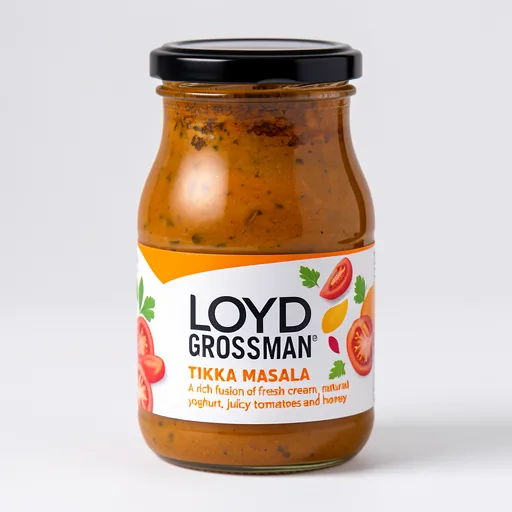 Loyd Grossman Tikka Masala Curry Cooking Sauce 350g