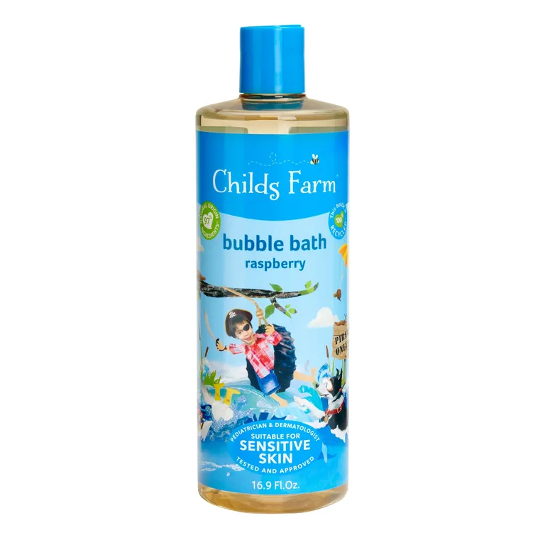 Childs Farm Raspberry Bubble Bath 250ml Gentle Formula for Kids, Babies & Sensitive Skin