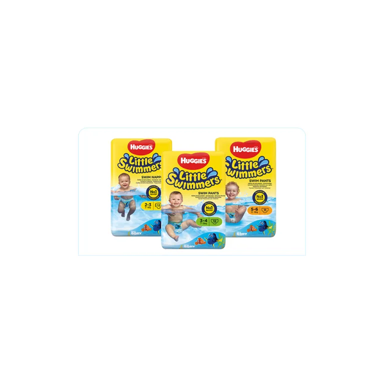 Huggies Diapers Little Swimmers 12 Swim Nappies 2-3 3-8kg