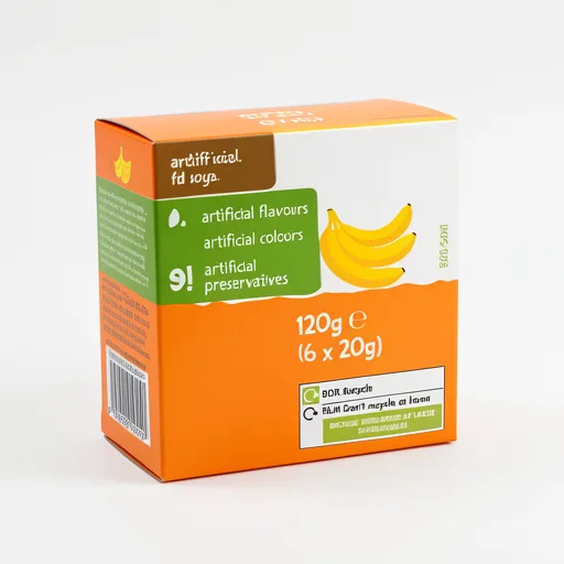 Kiddylicious Banana Soft Biscotti 7+ Months 6 x 20g (120g)