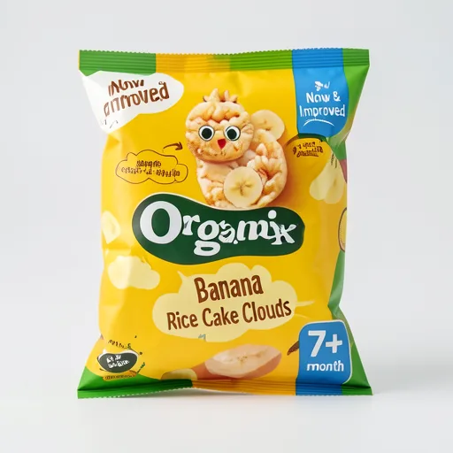 Organix Banana Rice Cake Clouds 40G