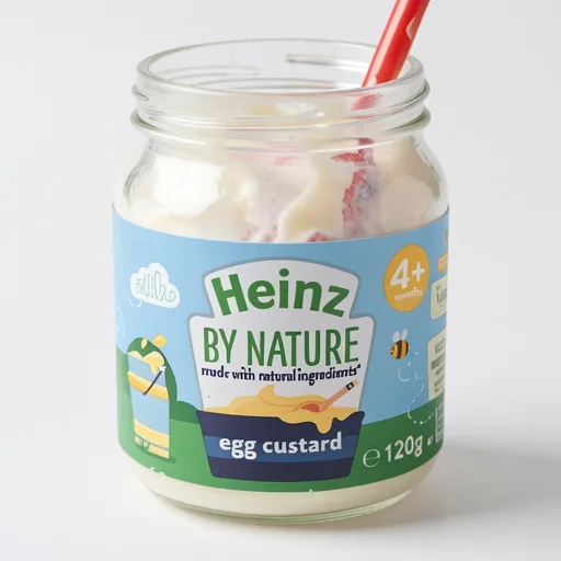 Heinz Egg Custard Baby Food Jar 120g