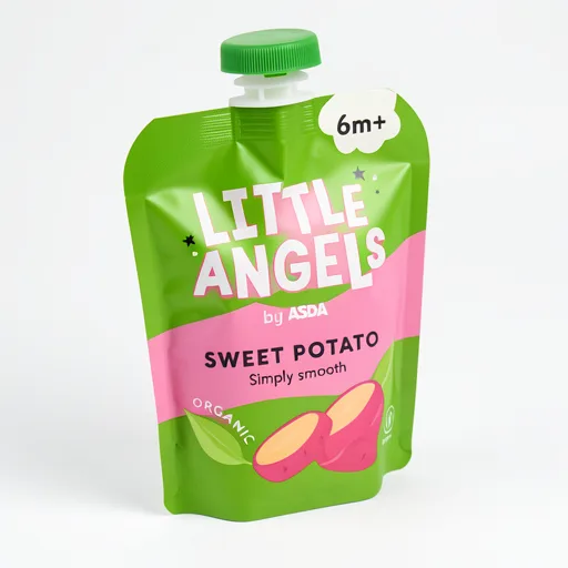 LITTLE ANGELS by ASDA Organic Sweet Potato 6m+ 70g