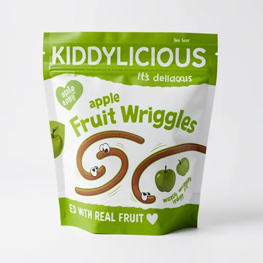 Kiddylicious Apple Fruit Wriggles 12+ Months 12g
