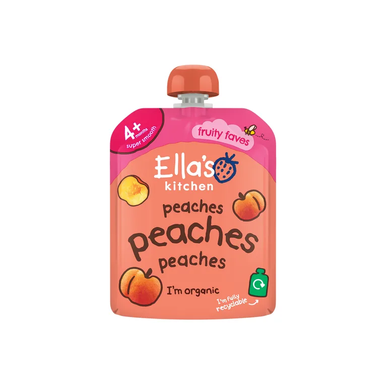 Ella's Kitchen Peaches 4+ Months 70g