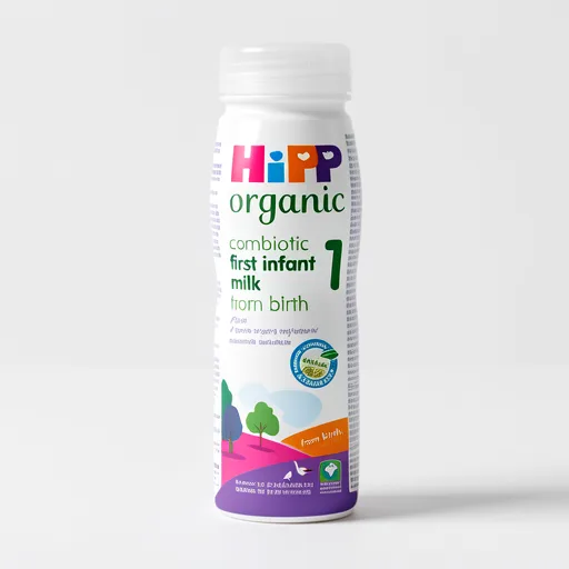 HiPP Organic 1 First Infant Baby Milk Ready to Feed Liquid Formula, From Birth, 200ml