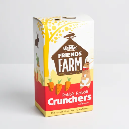 Tiny Friends Farm Russel Rabbit Crunchers With Carrot 120g