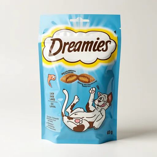 Dreamies DREAMIES Cat Treat Biscuits With Salmon Flavour 60g