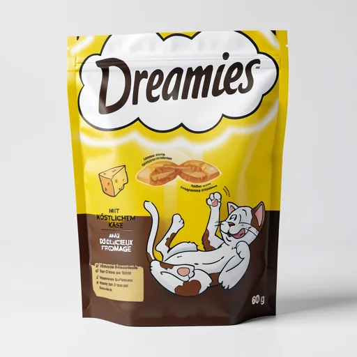 Dreamies DREAMIES Cat Treat Biscuits With Cheese Flavour 60g