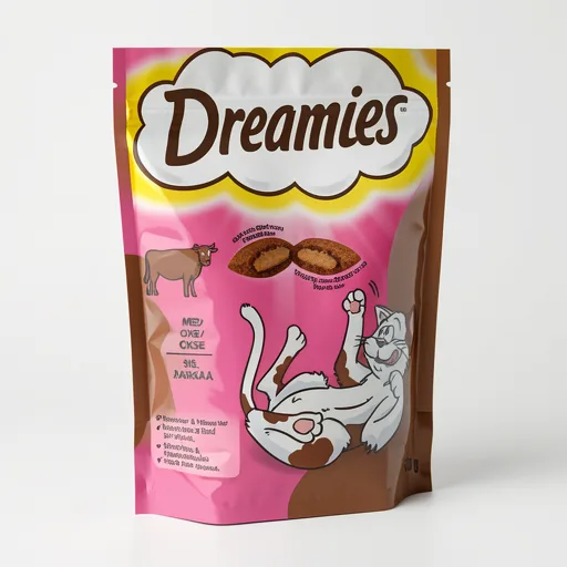 Dreamies DREAMIES Cat Treat Biscuits With Beef Flavour 60g