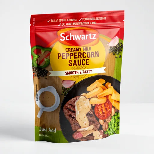 Schwartz Creamy Mild Peppercorn Sauce Mix 25g