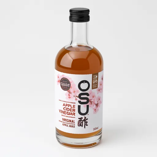 Osu Raw Apple Cider Vinegar with The Mother Apple Juice Blend 500ml