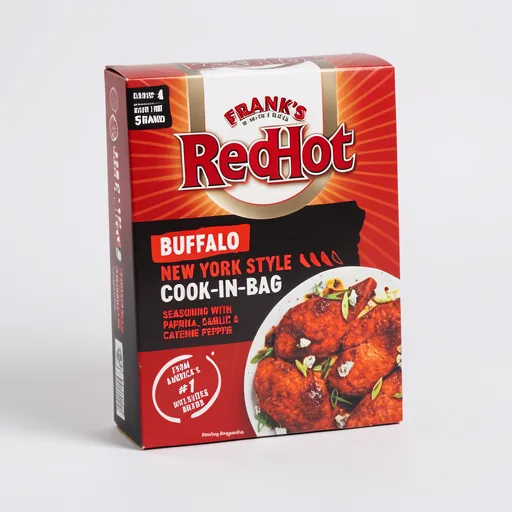 Frank's Red Hot Frank's RedHot Buffalo New York Style Cook-In-Bag 25G