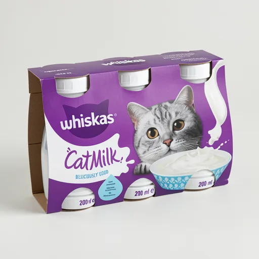 Whiskas Kitten Cat Milk Bottle&nbsp;3 x 200ml