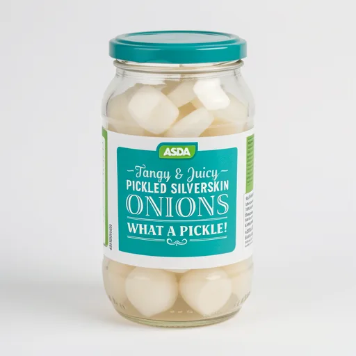 ASDA Pickled Silverskin Onions 440g