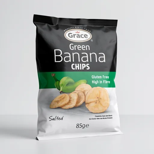 Grace Green Banana Chips Salted 85g