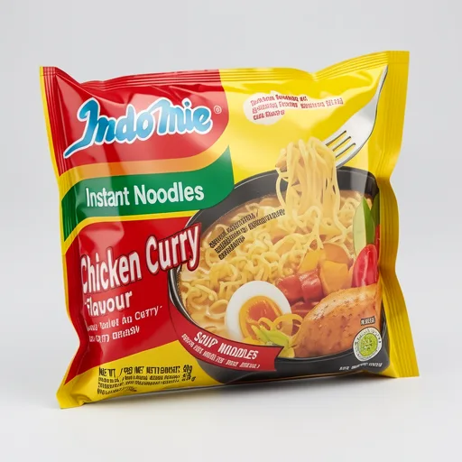 Indo Mie Instant Noodles Chicken Curry Flavou