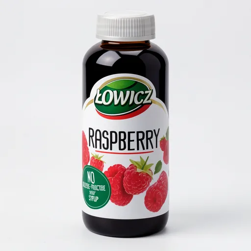 Lowicz Syrup with Raspberry Flavour 400ml