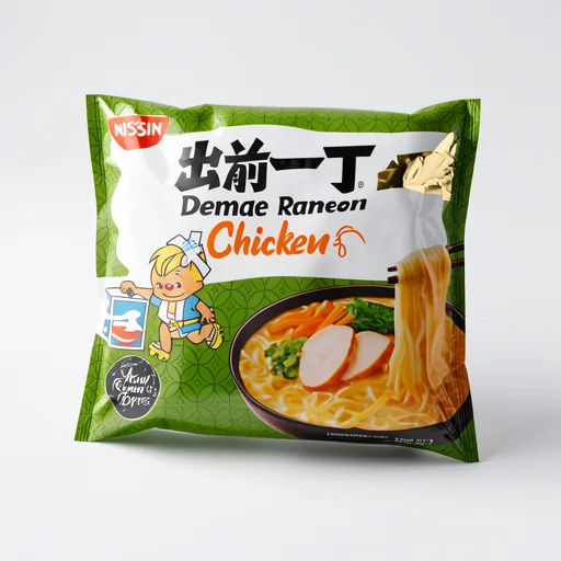 Nissin Demae Ramen Chicken Flavour Japanese Noodlesoup 100g