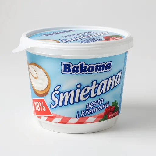 Bakoma Soured Cream 18% 175g