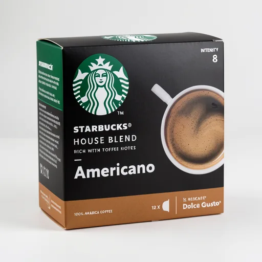 Starbucks by Nescafé Dolce Gusto Americano House Blend Medium Roast Coffee Pods x12