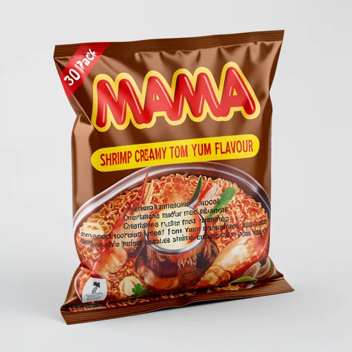 Mama Oriental Style Instant Noodles Shrimp Creamy Tom Yum Flavour 90g