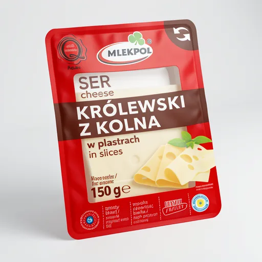 Mlekpol Krolewski Z Kolna Cheese Slices 150g