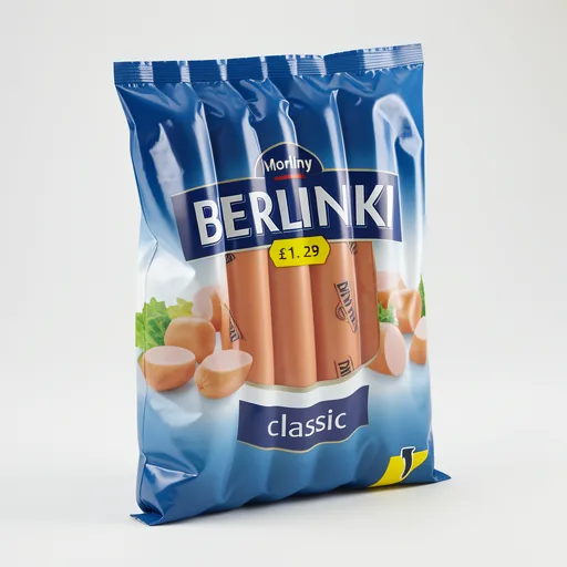 Morliny Berlinki Classic Hotdogs 250g