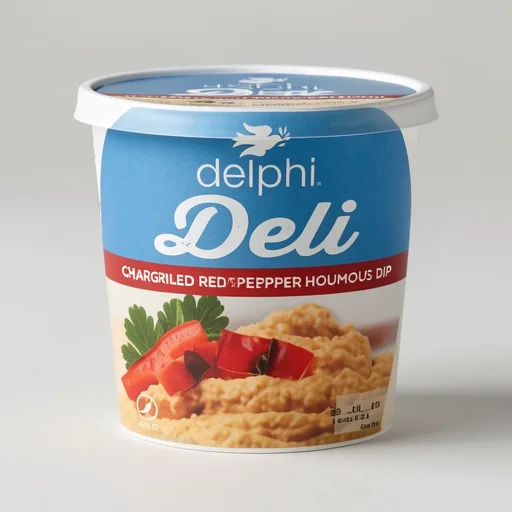 Delphi Red Pepper Houmous Dip 170g