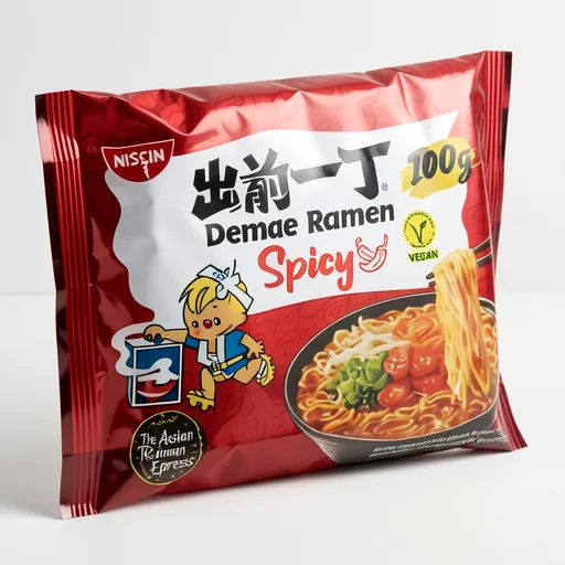 Nissin Demae Ramen Spicy Japanese Noodlesoup 100g