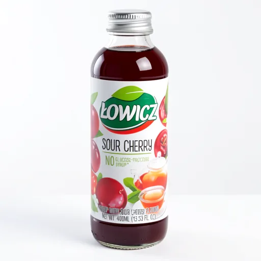 Łowicz Syrup with Sour Cherry Flavour 400ml