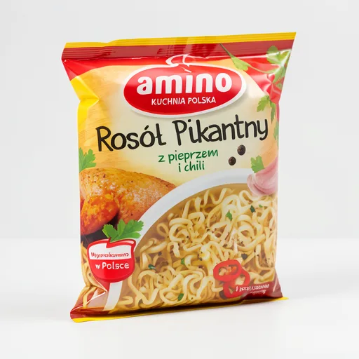 Amino Spicy Chicken Instant Noodle Soup with Chilli 58g