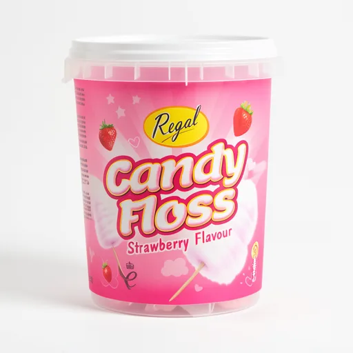 Regal Strawberry Flavour Candy Floss 50g