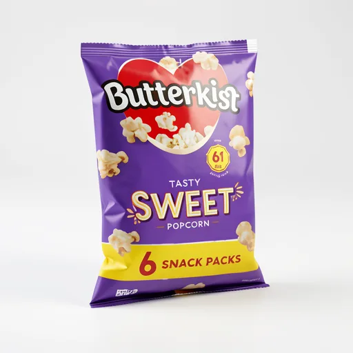 Butterkist Sweet Popcorn 6 Pack