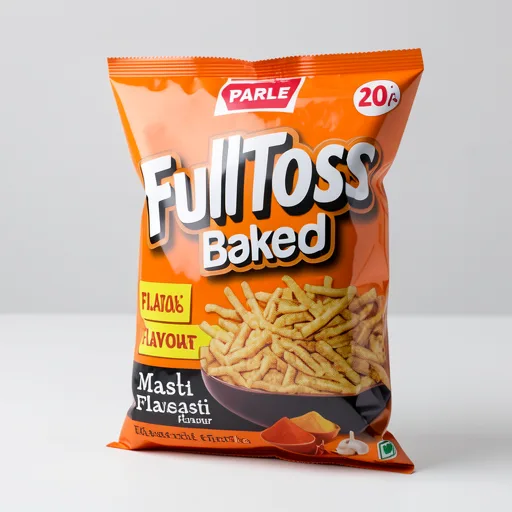 Parle FullToss Baked Masala Masti Flavored Snacks 52g