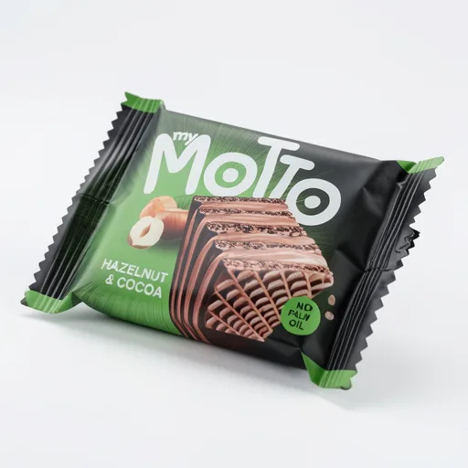 My Motto 3 Crispy Wafers with Hazelnut & Cocoa Cream