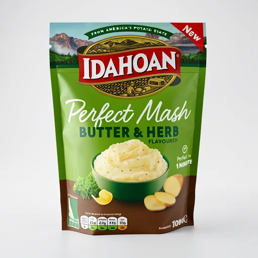 Idahoan Perfect Mash Butter & Herb Flavoured 109g