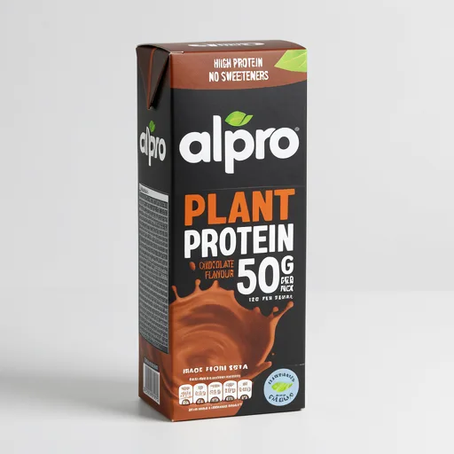 Alpro High Protein Chocolate Long Life Soya Dairy Alternative Drink 1L
