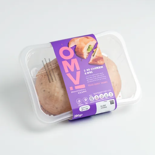 OMV! Deliciously Vegan Plant Based OMV! 2 No Chicken Kievs 280g