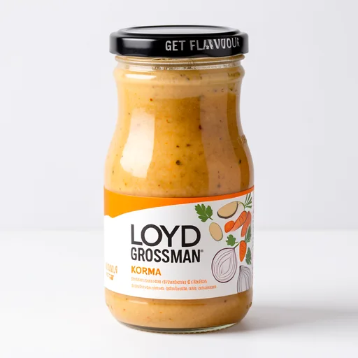 Loyd Grossman Korma Curry Cooking Sauce 350g