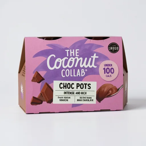 The Coconut Collab Choc Pots chocolate dessert 4x45g