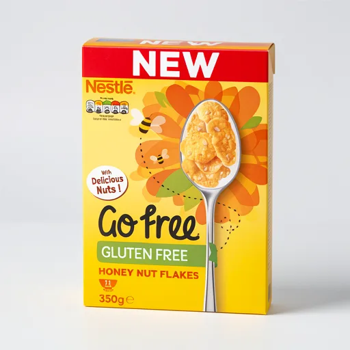 Nestle Go Free Gluten Free Honeynut Cornflakes Breakfast Cereal 350g