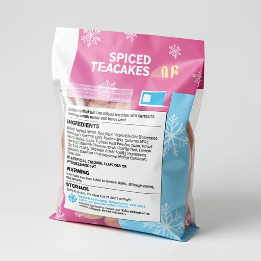 ASDA Free From Free From by  4 Fruit Teacakes 300g