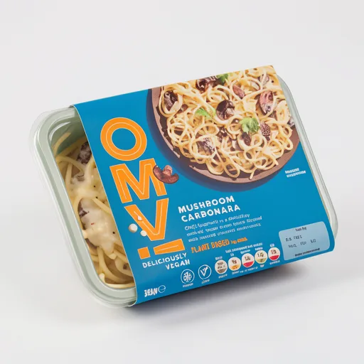 OMV! Deliciously Vegan OMV! Plant Based by ASDA Mushroom Carbonara 380g