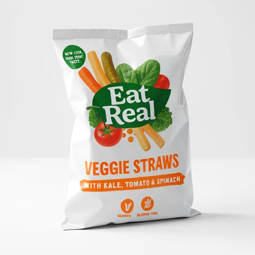 Eat Real Kale Tomato and Spinach Veggie Straws