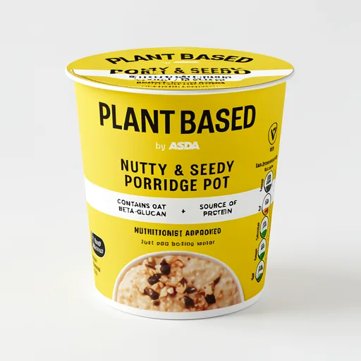 Plant Based by ASDA Plant Based Nutty & Seedy Porridge Pot 57g