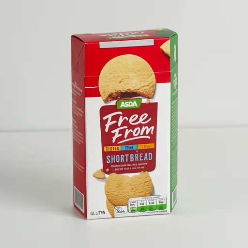 ASDA Free From Free From by  8 Shortbread Rounds 150g