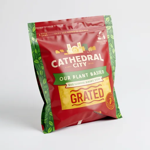 Cathedral City Plant Based Mature Cheddar Cheese Flavour Vegan Grated 150g